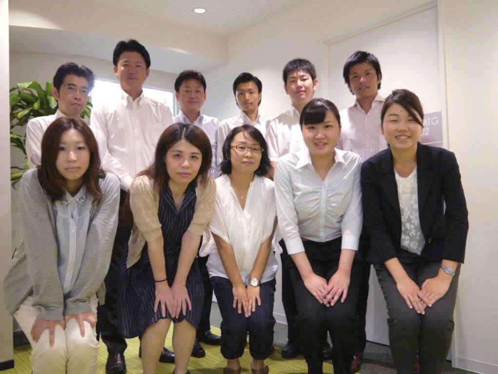 アイデムコーポレーション名古屋支社集合写真